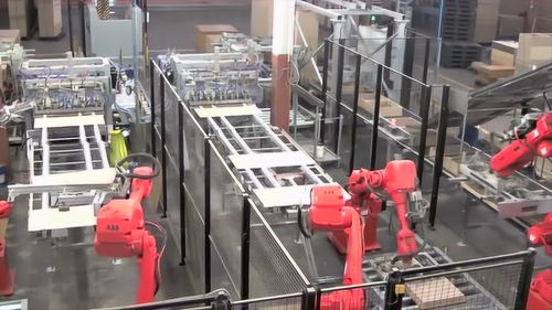 德國機械智能加工流水線 無人車間里的工業交響曲